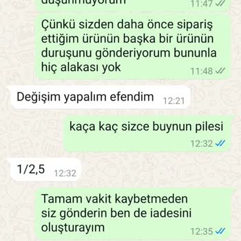 Paşamanlar Firması'nın Sürekli Hatalı Ürün Göndermesi Ve Trendyol'un Müdahale Gerekliliği