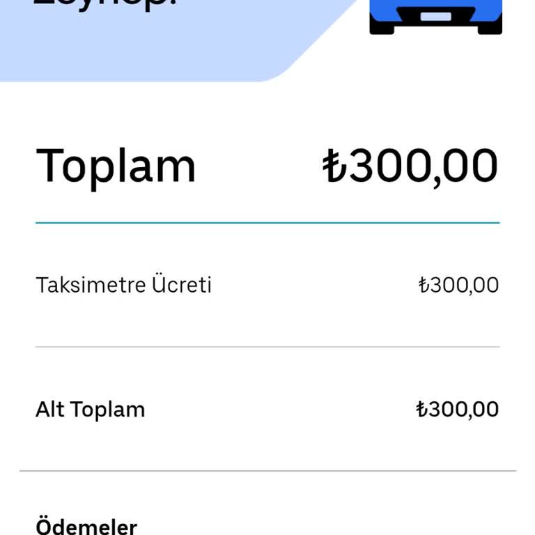 Uber Kullanımında Çifte Ödeme Sorunu