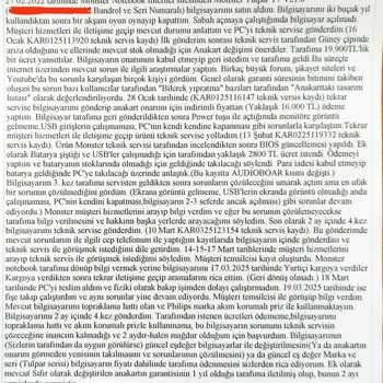 Teknik Servis Sürecinde Yaşanan Sorunlar