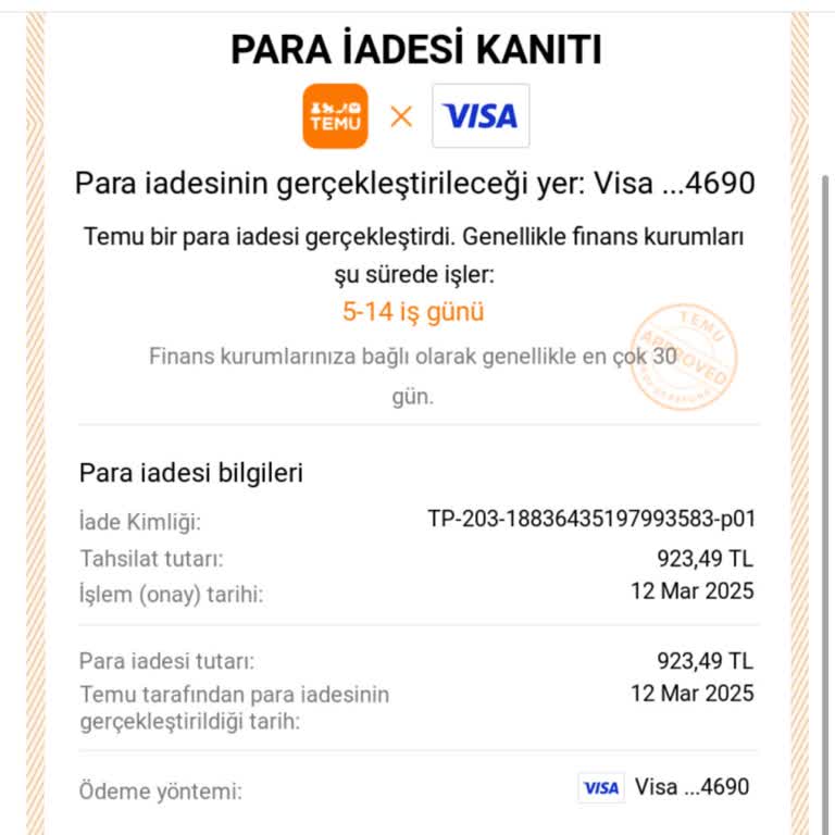 TEB Kredi Kartı İade Sorunu