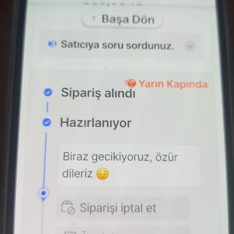 Teslimat Gecikmesi Ve Müşteri Memnuniyetsizliği