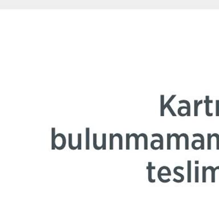 Kuryenet Kargo İle Ziraat Bankası Kartı Teslimatında İletişim Sorunu