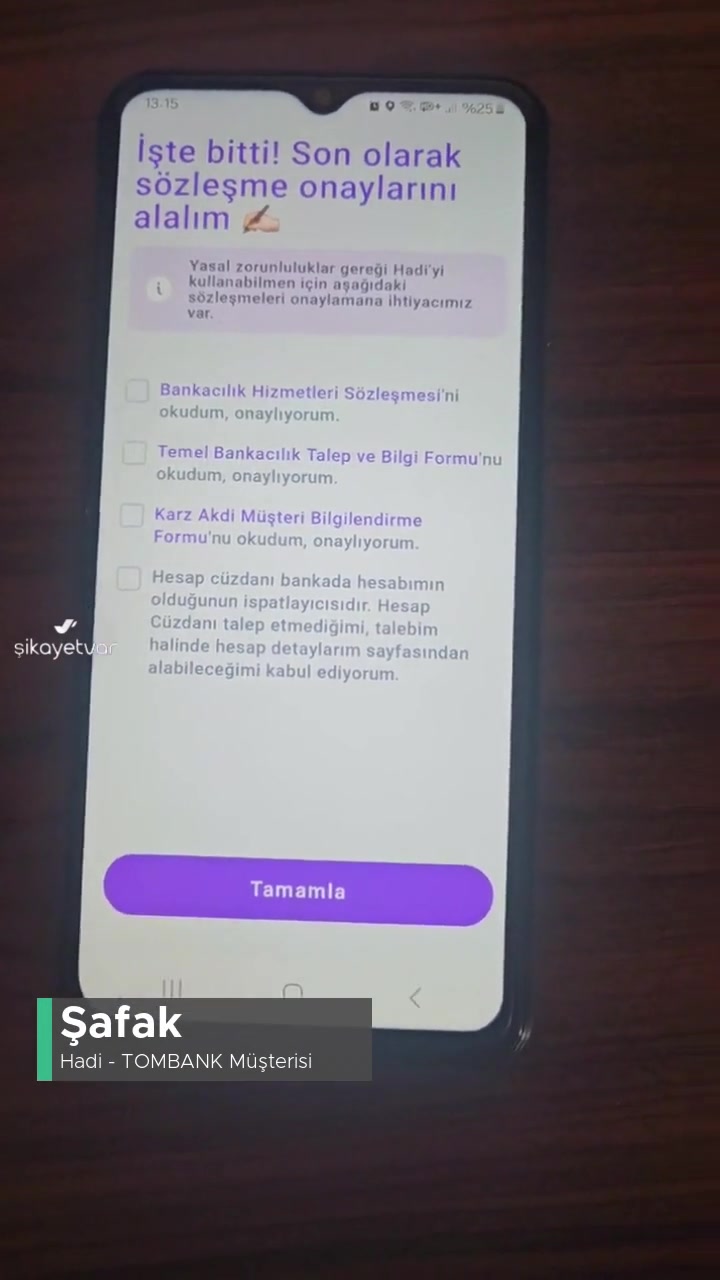 Hadi - Tombank Uygulaması Doğru Çalışmıyor! videonun kapak resmi