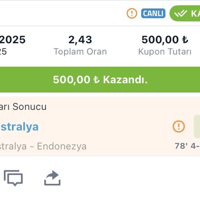 Kazanan Kuponumun Tutarı Yatmadı!