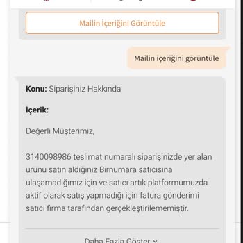 Trendyol'dan Alınan Philips Süpürgenin Faturası Gönderilmiyor