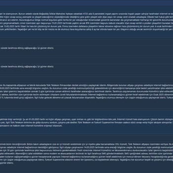 İnternet Sorunu Çözülmüyor: Çözüm Bekliyorum!