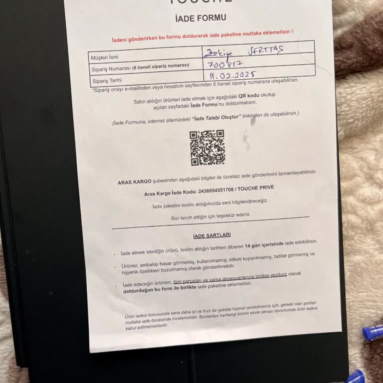 İade Ücreti Sorunu Ve Müşteri Hizmetleri İlgisizliği