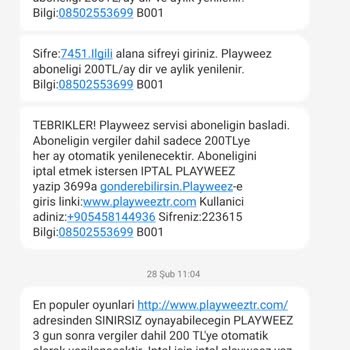Habersiz Abonelik Ve Yüksek Fatura Şoku