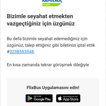 Sürekli İptal Edilen Seferler Ve İade Sorunu