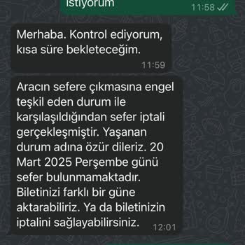 Sürekli İptal Edilen Seferler Ve İade Sorunu