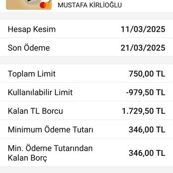 Kredi Kartı Ücreti Haksızlığı