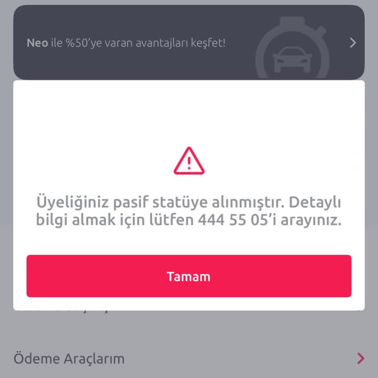 Üyelik Aktifleştirme Talebi