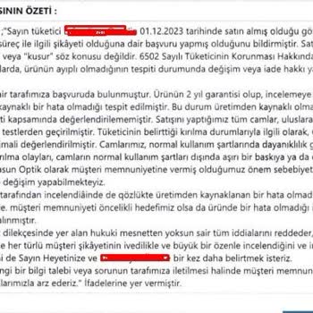 Atasun Optik'te Mavi Işık Koruması Sorunu!