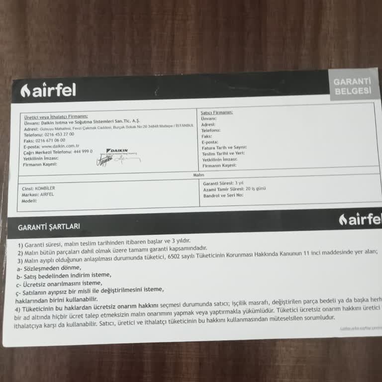 Kombi Arızası Ve Servis Sorunlarıyla Mağduriyet