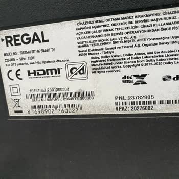 Regal TV'lerde Tekrarlayan Ekran Yanma Sorunu