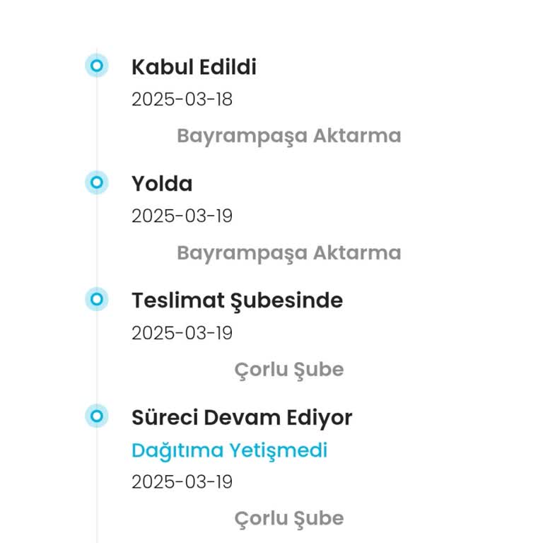 Kargoist Çorlu Şubesi'nde Teslimat Sorunu