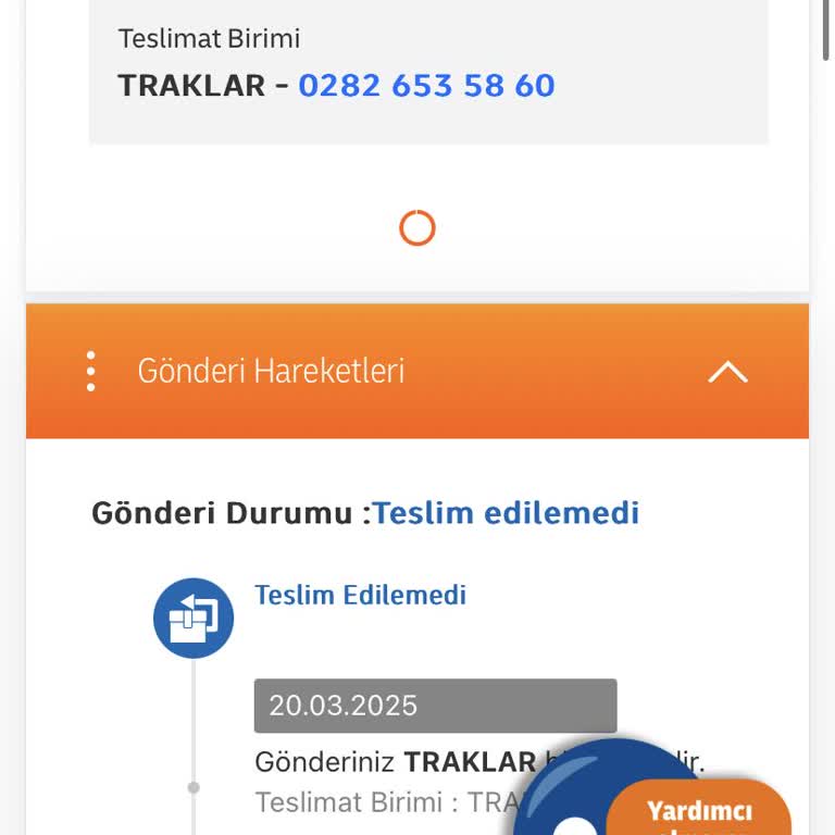 MNG Kargo Traklar Şubesi Teslimat Sorunları