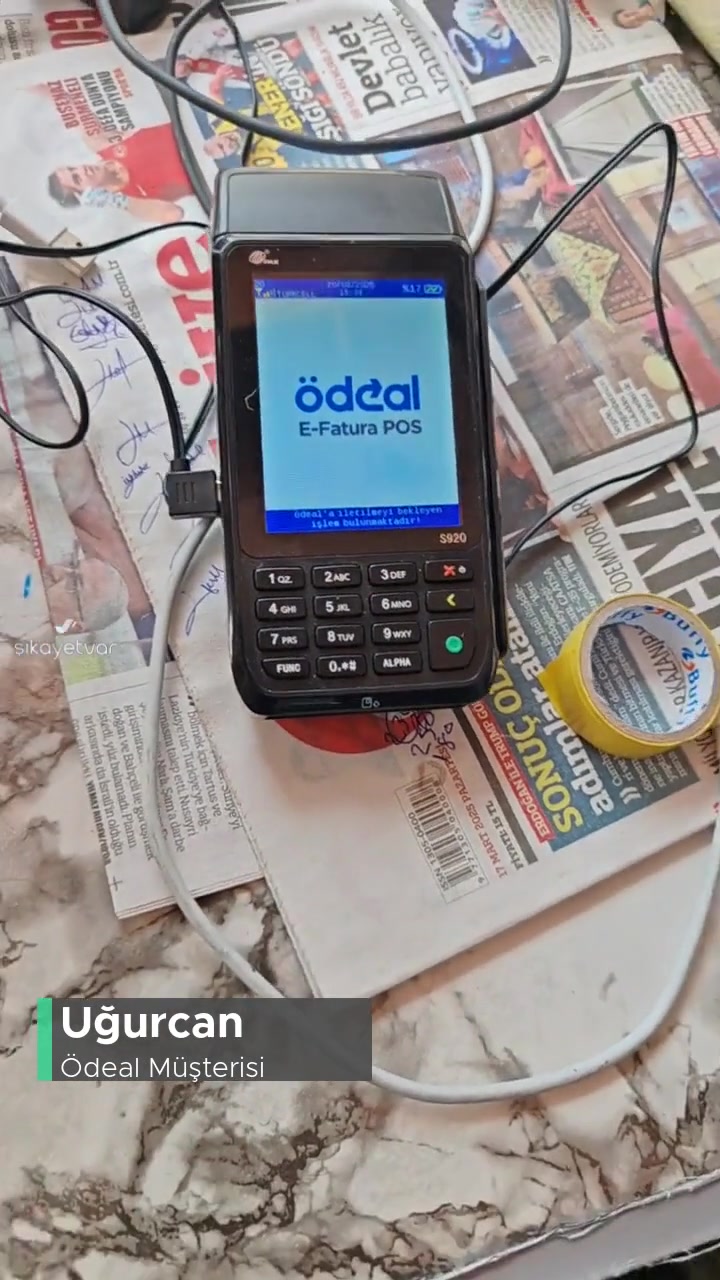 Ödeal Üyeliğimin İptalini İstiyorum, Pos Cihazı Çalışmıyor! videonun kapak resmi