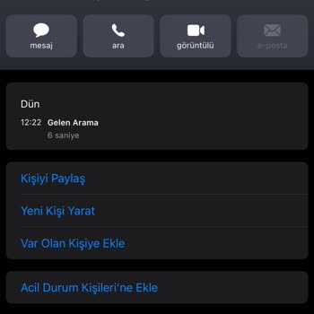 Bilinmeyen Numaradan Sürekli Aranma Ve Cevapsız Kalan Çağrılar