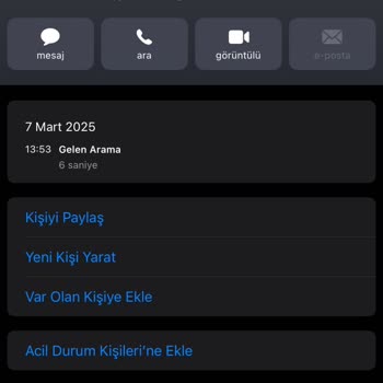 Bilinmeyen Numaradan Sürekli Aranma Ve Cevapsız Kalan Çağrılar