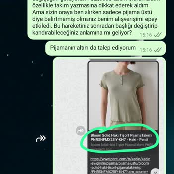 Penti'nin Yanıltıcı Ürün Başlıkları Müşteriyi Mağdur Ediyor