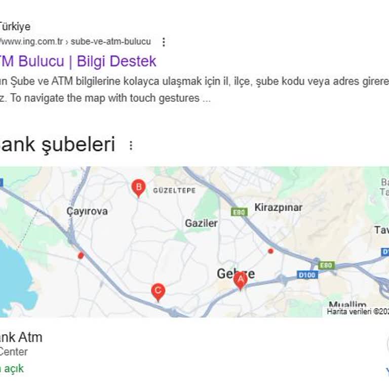 ING Bank Şube Ve ATM Eksikliği Mağduriyeti