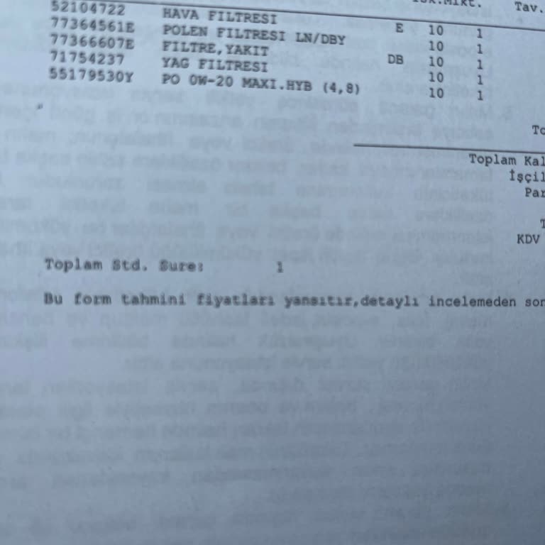 Fiat Egea Servisinde Uzun Bekleme Süresi