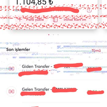 İninal Kart'ta Bloke Edilen Para Sorunu