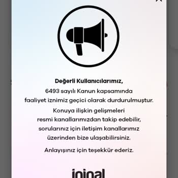 İninal Kart'ta Bloke Edilen Para Sorunu