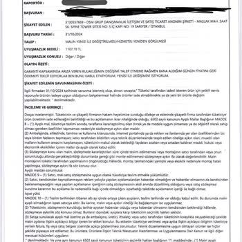 Garanti Sürecinde Yaşanan Mağduriyet Ve İade Sorunu