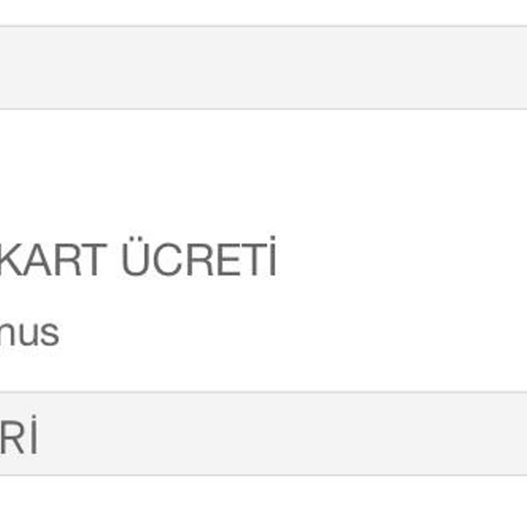 Yıllık Kart Aidatının İadesi İçin Acil Talep