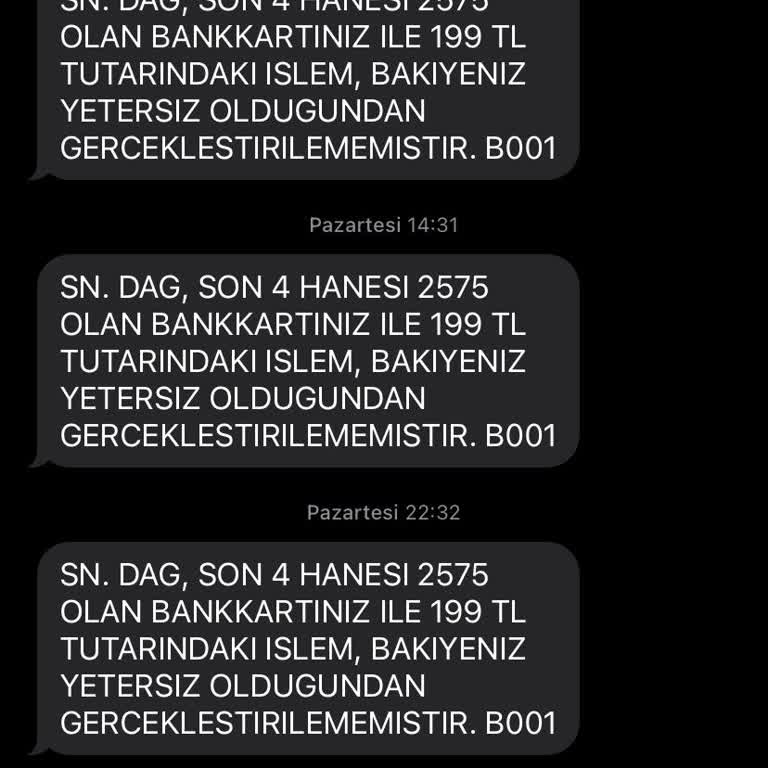 Haberim Olmadan Yapılan Üyelik Ücreti Kesintisi