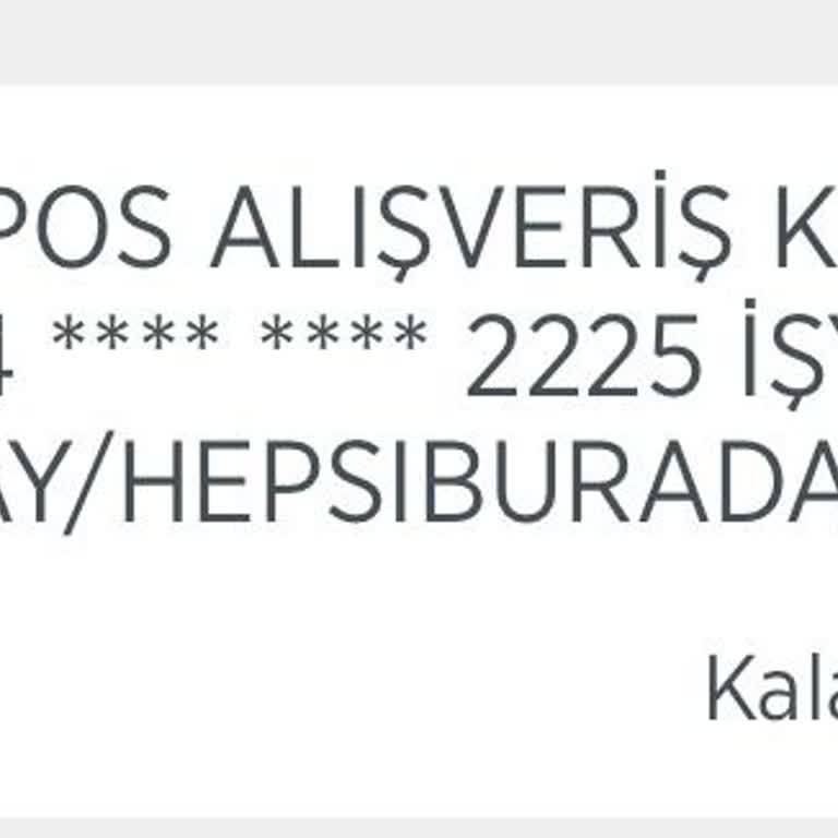 Hepsipay'den Hesapta Belirsiz Kesinti