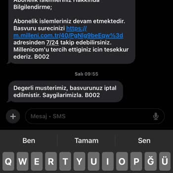 Fiber İnternet Kurulumunda Sürekli Erteleme Ve İletişimsizlik