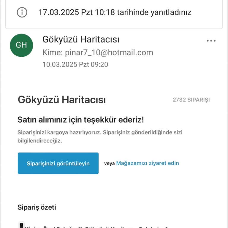 Siparişim 10 Gündür Gelmedi, İletişim Yok