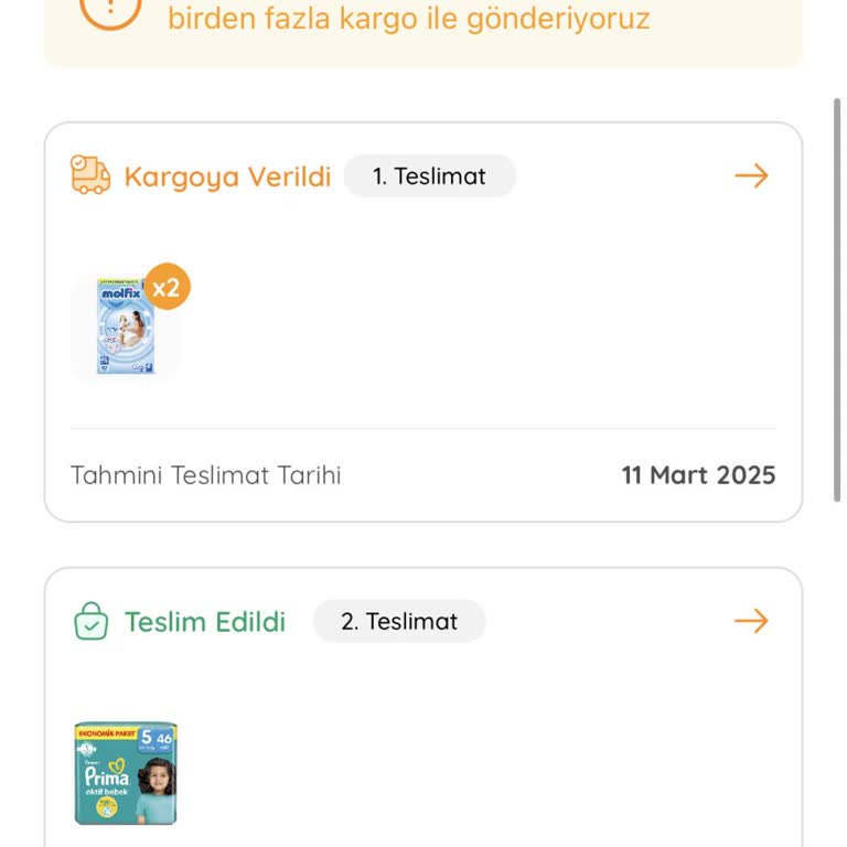 E-Bebek'ten Eksik Ürün Teslimatı Ve Çözüm Süreci Sorunu