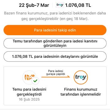 Geciken İade: TEMU'dan Sipariş İptali Sonrası Beklenen Geri Ödeme