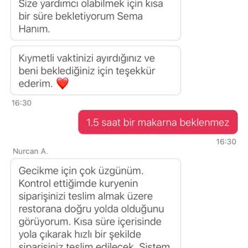 İki Saatlik Makarna Bekleyişi Ve İade Sorunu