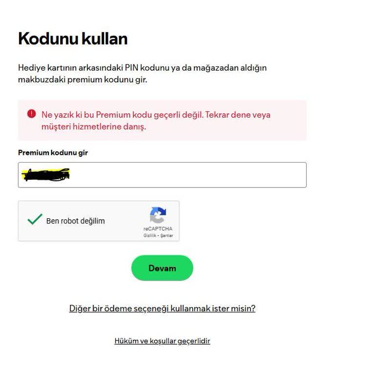 Yemeksepeti'nin Spotify Kupon Kodu Sorunu
