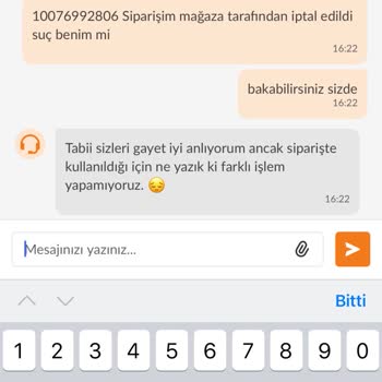 Trendyol Kuponu Ve İptal Edilen Sipariş Sorunu