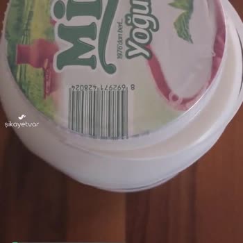Şok Marketler SKT'si Bir Gün Kalmış Ve Yanlış Gönderilen Yoğurt