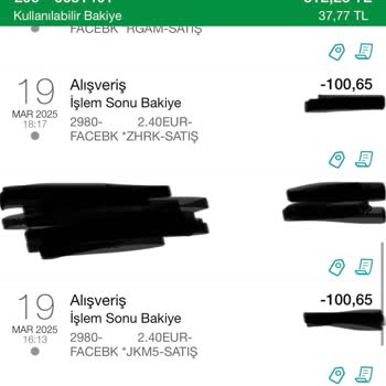 Haberim Olmadan Yapılan 1500 TL'lik Çekim