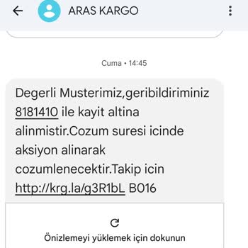 Aras Kargo İle Teslimat Sorunları Ve Müşteri Hizmetleri İlgisizliği