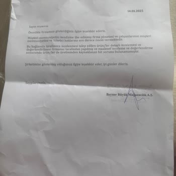 İade Edilmeyen Ürün Ve Müşteri Mağduriyeti