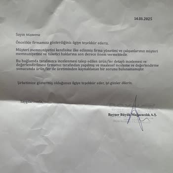 İade Edilmeyen Ürün Ve Müşteri Mağduriyeti