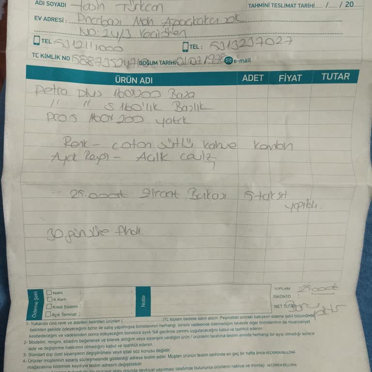 Bellona Teslimatında Yaşanan Gecikme Mağduriyeti