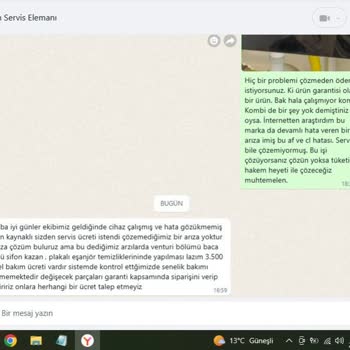 Daikin Kombi Servis Ücretleri Ve Çözüm Eksikliği