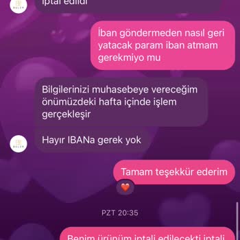 Instagram Butik Siparişimde İade Sorunu