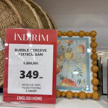 English Home'da Etiket Fiyatı Ve Müşteri Hizmetleri Sorunu