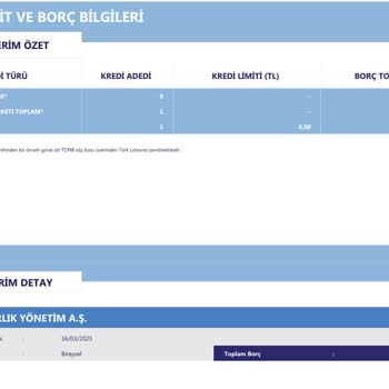 KKB Güncellemesi Yapılmayan Borç Sorunu